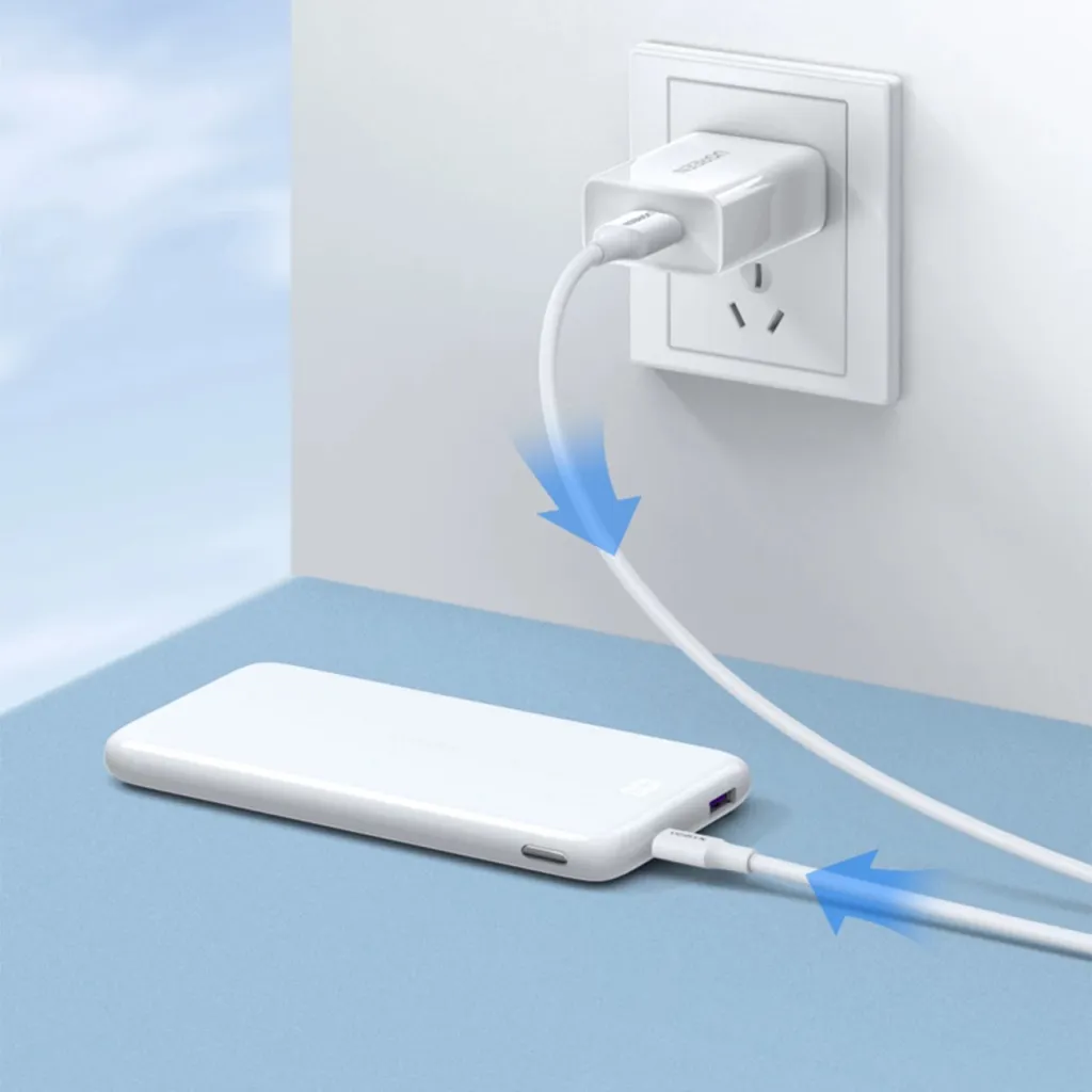 Kabllo USB-A në micro-USB UGREEN US289, 1 m, 2,4 A, PVC, e bardhë - 5