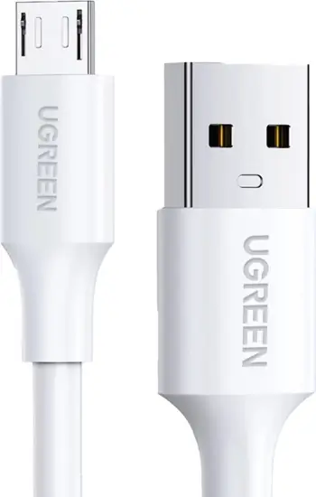 Kabllo Ugreen US289 60143, micro USB / USB-A, 2m, e bardhë