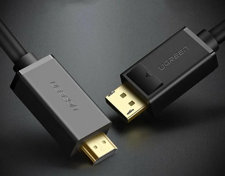Kabllo video Ugreen DisplayPort në HDMI, 1.5m, 4K, e zezë - 11