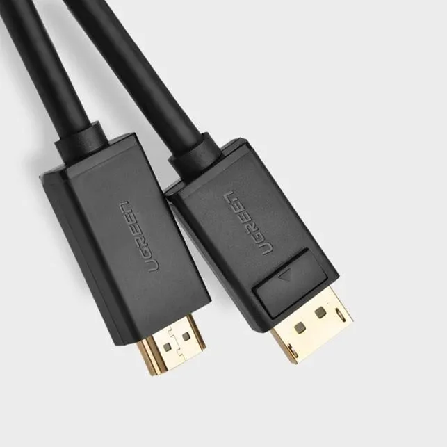 Kabllo video Ugreen DisplayPort në HDMI, 1.5m, 4K, e zezë - 3