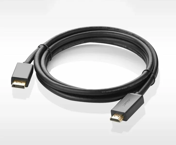 Kabllo video Ugreen DisplayPort në HDMI, 1.5m, 4K, e zezë - 10