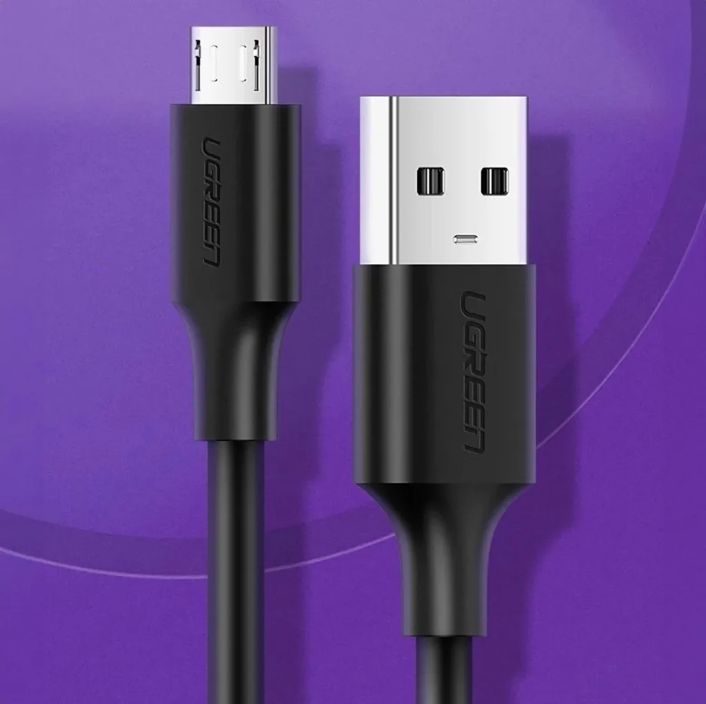 Kabllo Ugreen US289 60135, micro USB / USB-A, 0.5m, e zezë - 11