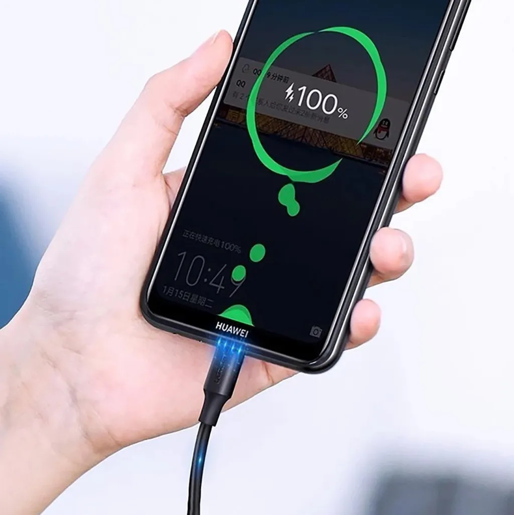 Kabllo Ugreen US289 60135, micro USB / USB-A, 0.5m, e zezë - 12
