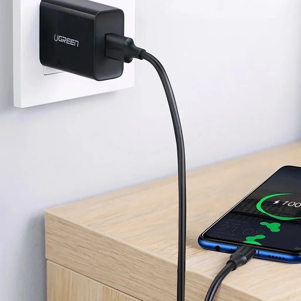 Kabllo Ugreen US289 60135, micro USB / USB-A, 0.5m, e zezë - 16