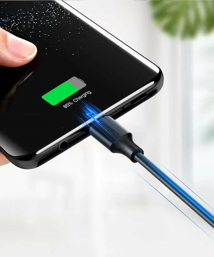 Kabllo UGREEN USB-A - USB-C, 3m, e zezë - 4