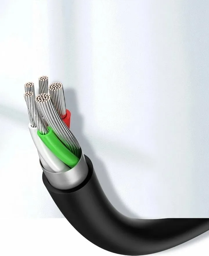 Kabllo UGREEN USB-A - USB-C, 3m, e zezë - 9