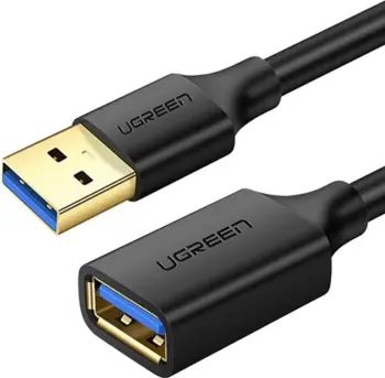 Kabllo zgjatues USB 3.0 Ugreen US129 30127, 3 m, e zezë