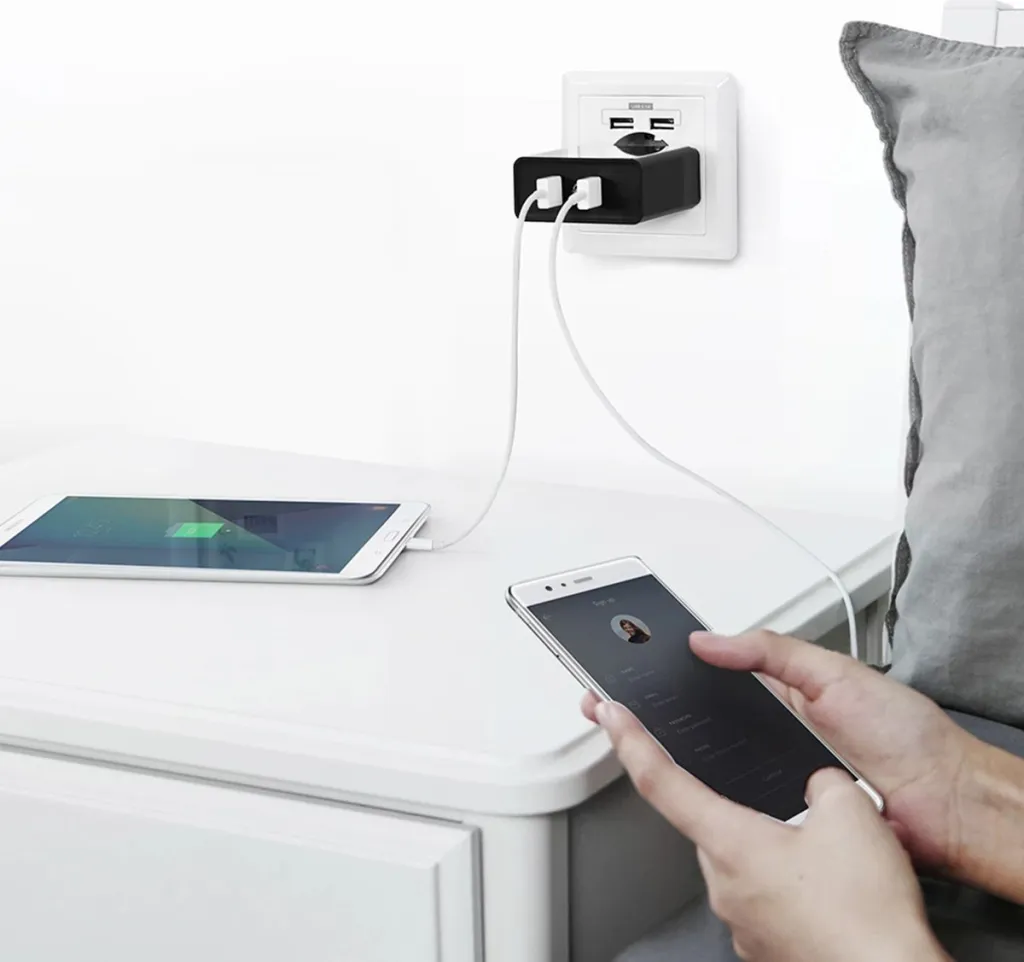 Karikues muri Ugreen CD161, 2x USB-A, 36W, QC3.0, i zi - 4