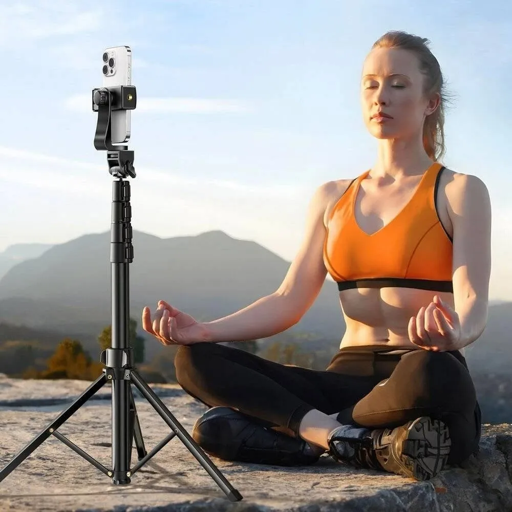 Selfie stick tripod UGREEN LP680, 1.7 m, telekomandë Bluetooth, i zi - 5