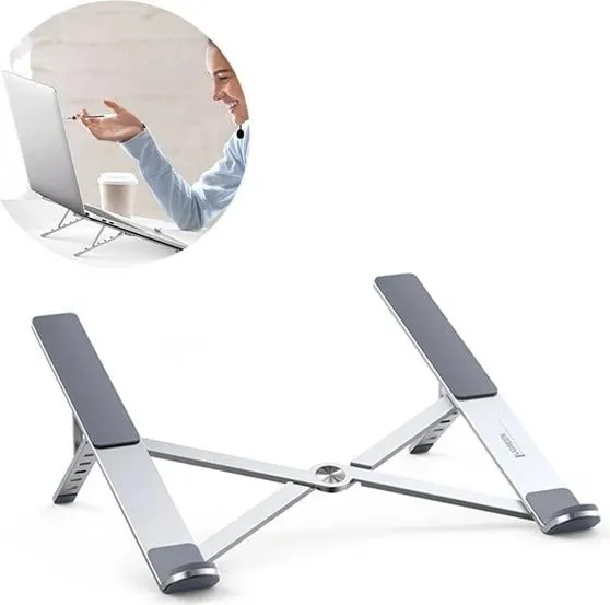 Mbajtëse laptopi UGREEN LP451, e rregullueshme, argjendtë - 1