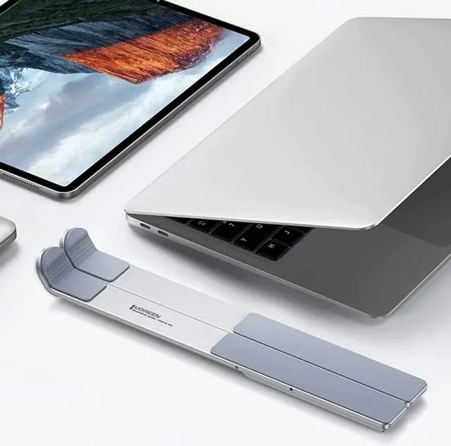 Mbajtëse laptopi UGREEN LP451, e rregullueshme, argjendtë - 4