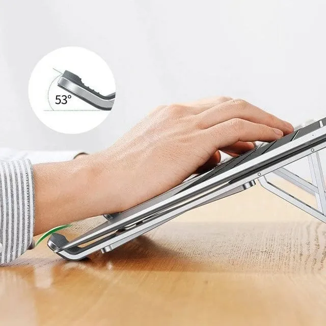 Mbajtëse laptopi UGREEN LP451, e rregullueshme, argjendtë - 6