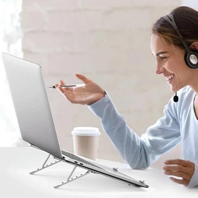 Mbajtëse laptopi UGREEN LP451, e rregullueshme, argjendtë - 7