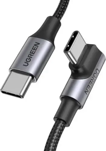 Kabllo USB-C në USB-C UGREEN US334 70643, 1m, 100W PD, e zezë