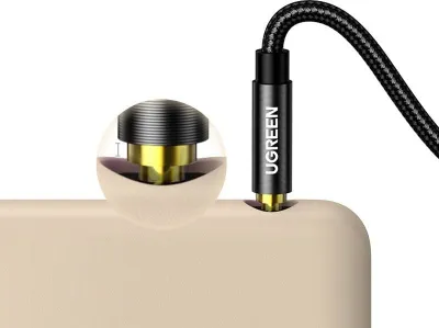 Kabllo audio Ugreen 3.5mm në 3.5mm, stereo, i zi - 2