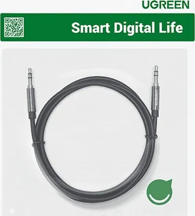 Kabllo audio Ugreen 3.5mm në 3.5mm, stereo, i zi - 5