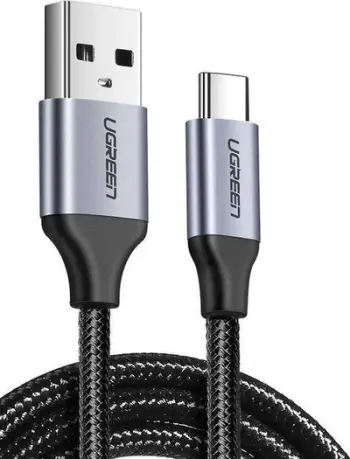 Kabllo AV Ugreen, USB-A në USB-C, 0.25 m, e zezë