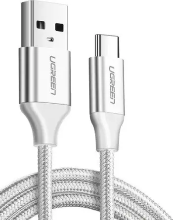 Kabllo USB Ugreen, 1m, e bardhë