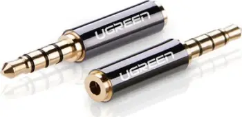 Përshtatës AV Ugreen, Jack 2.5 mm - Jack 3.5 mm, i zi