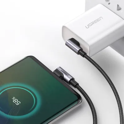 Kabllo USB Ugreen USB-C - USB-C (63800), 1 m, e hirtë - 6