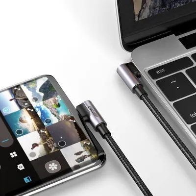 Kabllo USB Ugreen USB-C - USB-C (63800), 1 m, e hirtë - 10