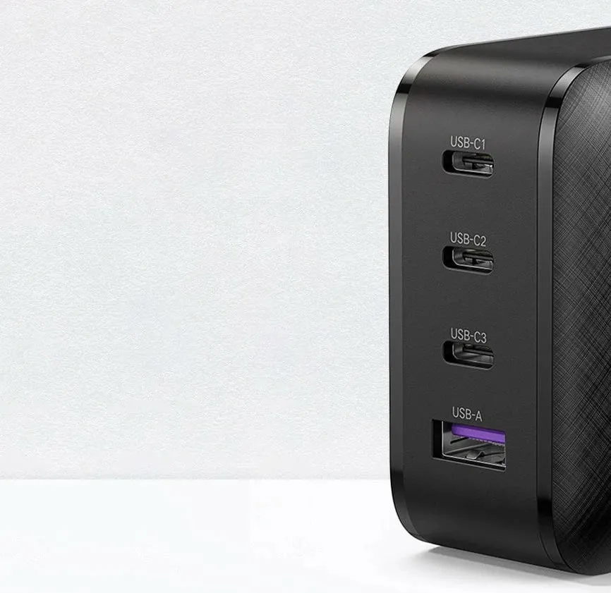 Karikuesi UGREEN CD224, 3x USB-C, 1x USB, 65W, i zi - 5