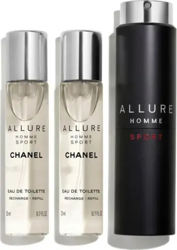 Eau de toilette Chanel Allure Homme Sport, 3 x 20 ml