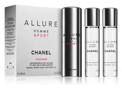 Eau de Cologne Chanel 20 ml (refillable bottle) + filling 2 x 20 ml - 1