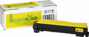 Toner Kyocera TK-540Y ORINK, për printer, 4000 faqe, Verdhë