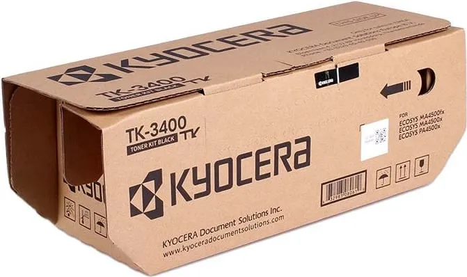 Toner Kyocera TK-3400 12,500 faqe ISO/IEC 19752, origjinal (1T0C0Y0NL0), zi - 1