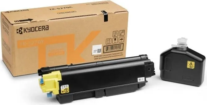 Toner, Kyocera TK-5270Y rendiment 5,500–8,800 faqe, origjinal, e verdhë - 1