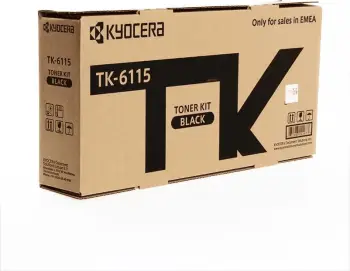 Toner për printer Kyocera TK-6115 Original, i zi