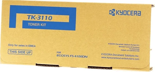 Toner, Kyocera TK-3130 1T02LV0NL0 rendiment 25000 faqe, e zezë - 1