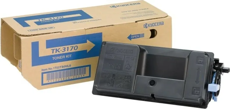 Toner Kyocera TK-3170, i zi, deri 15,500 faqe - 1