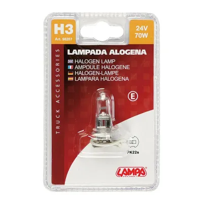 Lampa H3 24v Blister - 2