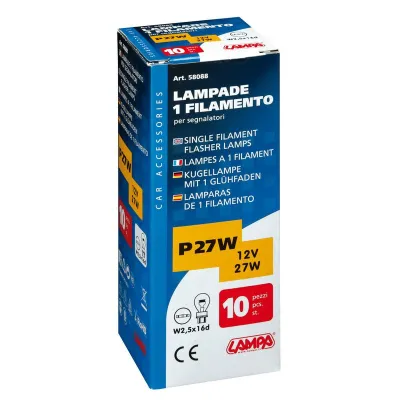 Lampa 27w W2,5x16d Kuti D - 2