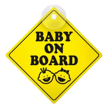 Shenja Baby On Board Me Ngjites Vakumi