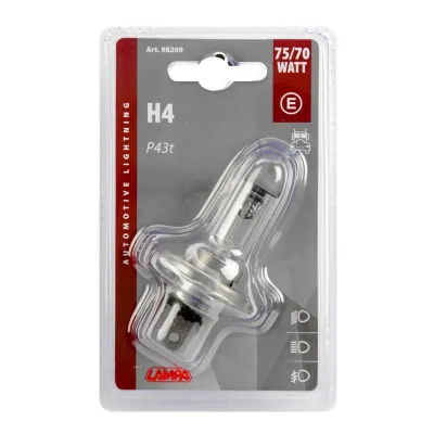 Lampa H4 24v 75-70w Blister P43t - 2