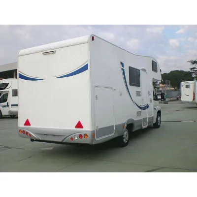 Trekendesh Reflektues 150x130mm - Kuqe - 2