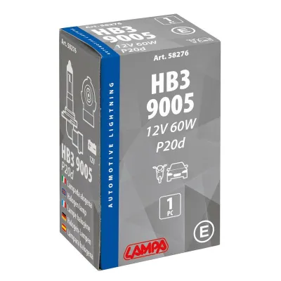 Lampa Hb3 9005 12v 60w P20d Kuti - 2