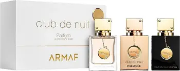 Set Armaf Club de Nuit - Eau de Parfum Women 30ml + Eau de Parfum Intense Women 30ml + Eau de Parfum Milestone 30ml