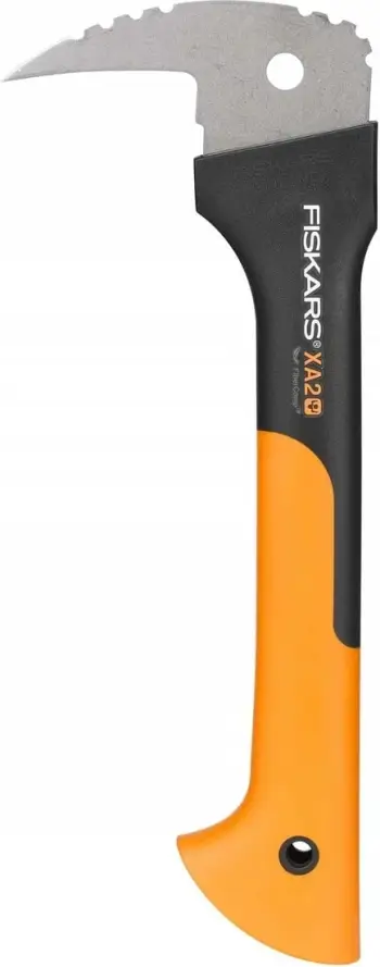 Capinë e vogël Fiskars X A2, zezë/ portokalli