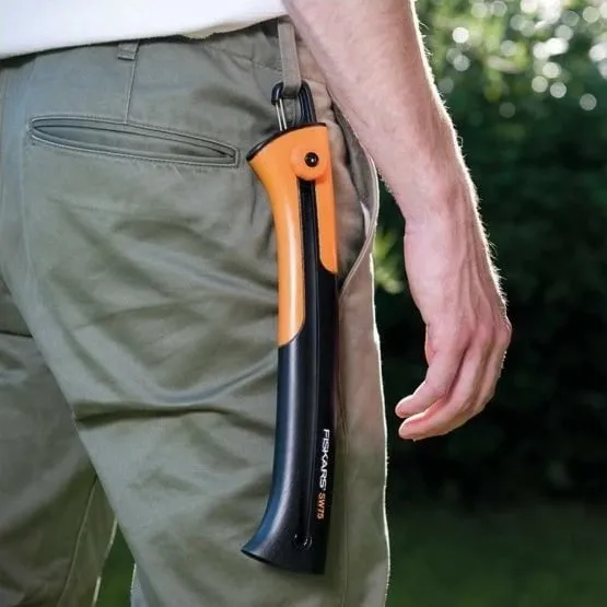 Sharrë dore Fiskars SW 75, L, zezë/ portokalli - 2