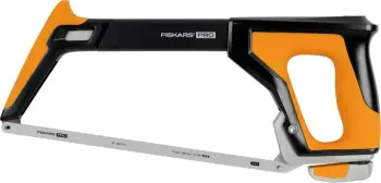 Sharrë hekuri Fiskars 24 tpi, zezë/ portokalli