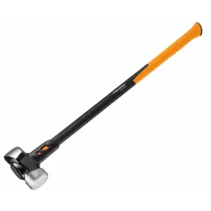 Çekiç i rrumbullakët i gjatë Fiskars, 8 Ib/36, L, zezë/ portokalli
