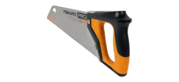 Sharrë dore Fiskars, 380mm, 9tpi, zezë/ portokalli