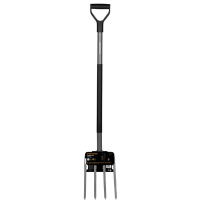 Sfurk ergonomik Fiskars, për kopësht, hirtë/ zezë - 3