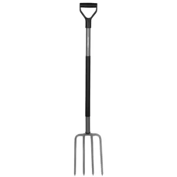 Sfurk ergonomik Fiskars, për kopësht, hirtë/ zezë