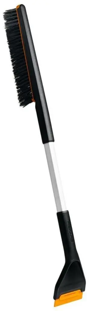 Fshesë bore dhe skrap akulli për makinë Fiskars Plus 1078494, 76 cm, pjesë të këmbyeshme, portokalli