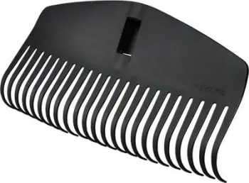 Grabujë për gjethe Fiskars Solid M, 44 cm, e zezë